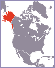 carte du Alaska