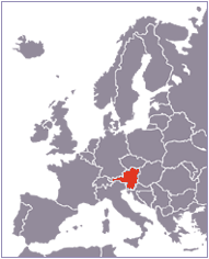 carte du Autriche