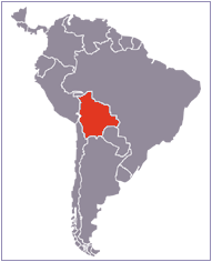 carte du Bolivie