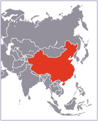 carte du Chine