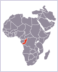 carte du Congo