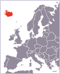 carte du Islande