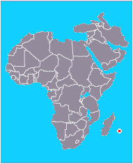 carte du Île de la réunion