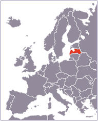 carte du Lettonie