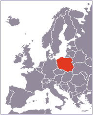 carte du Pologne