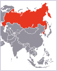 carte du Russie