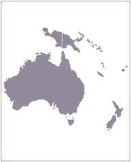carte du Vanuatu