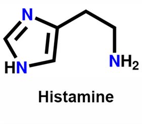 molécule d'histamine