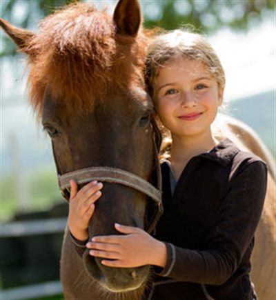 Enfant et les animaux