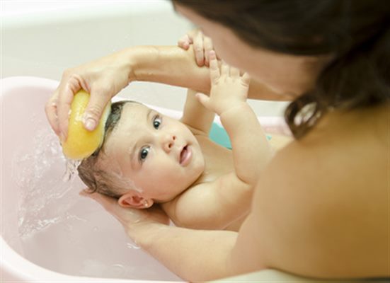 Toilette de bébé