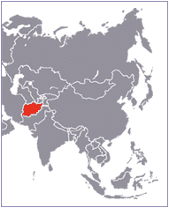 carte du Afghanistan