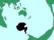 carte du Antarctique