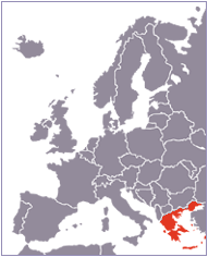 carte du Grèce