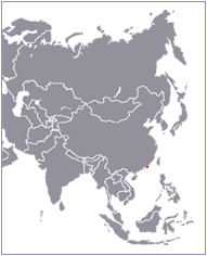 carte du Hong-kong