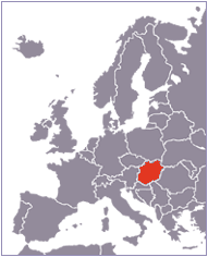 carte du Hongrie