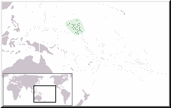 carte du Les iles marshall