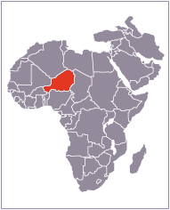 carte du Niger