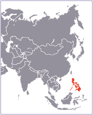 carte du Philippines