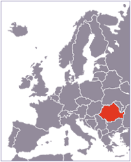 carte du Roumanie