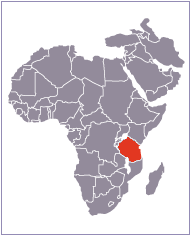 carte du Tanzanie